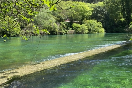 Canal Romain hautes eaux